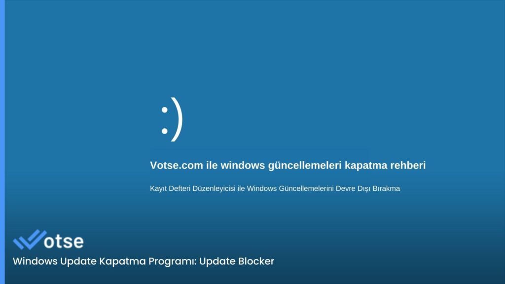 Windows Update Kapatma Programı: Update Blocker
